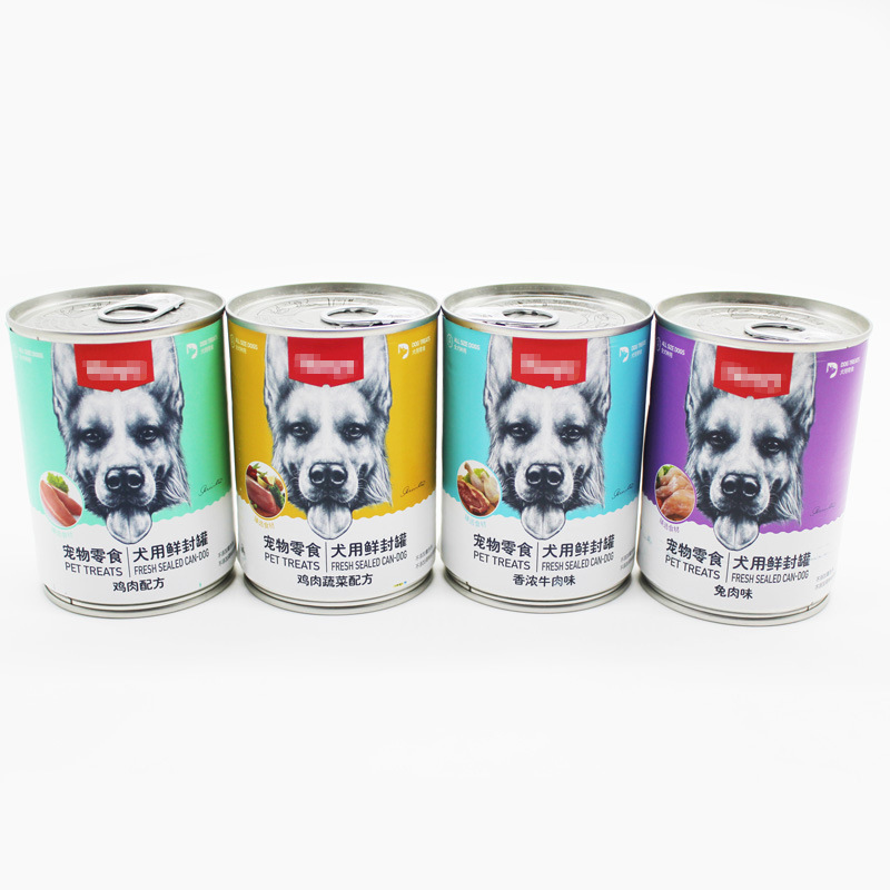 Naughty Fresh Canned Chicken Beef Dog Canned Wet Food Puppy Wet Food Bibimbap Chicken Beef Canned Golden Retriever 375g