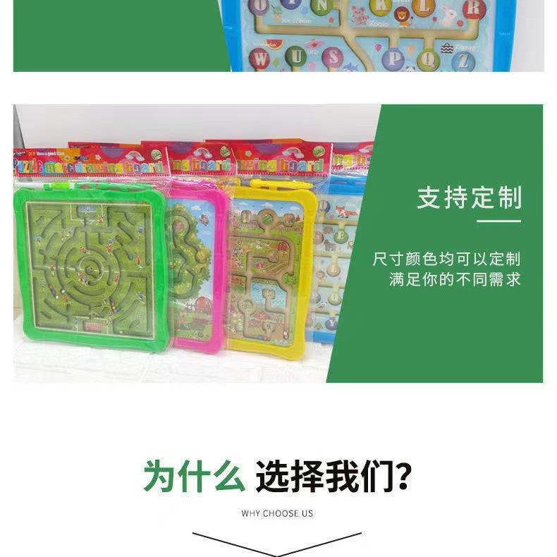 Maze Double-Sided Whiteboard Children's Painting Multi-Functional Small Whiteboard Home Development Painting Talent Graffiti Magic Board