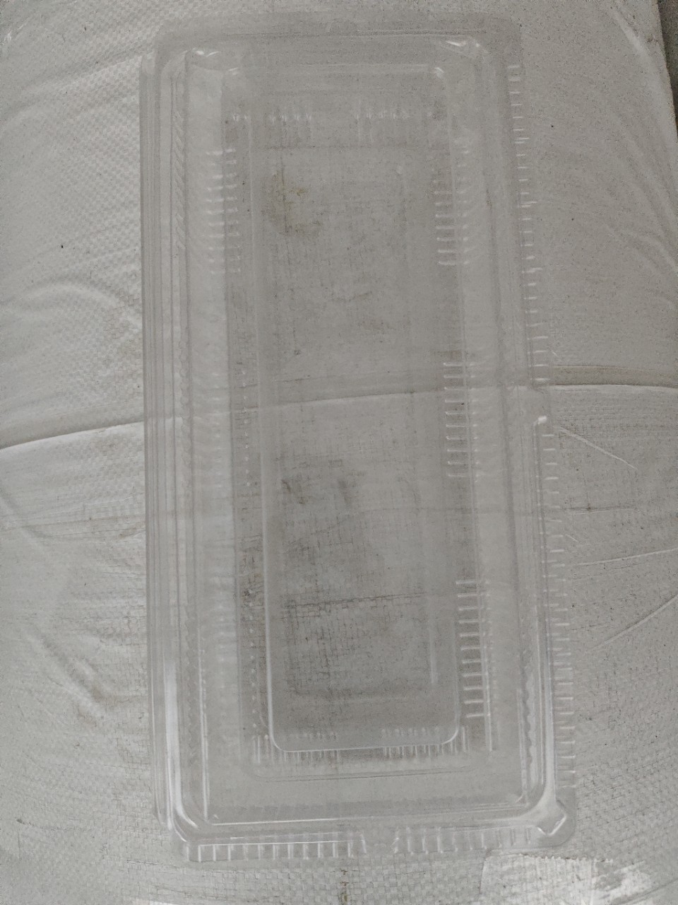 Disposable Western Pastry Storage Box Baking Cake Plastic Storage Box Packaging Box Large Capacity Lamb Slice Box