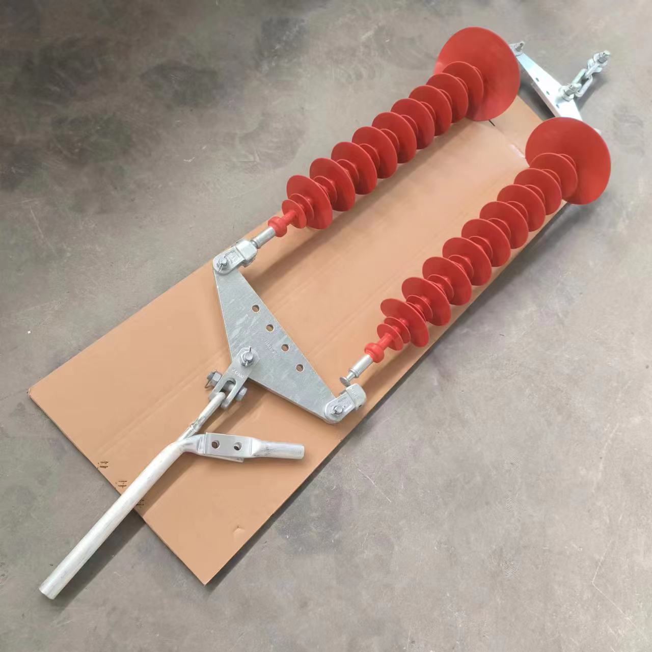 Композитный изолятор 35Kv, одинарная цепь, электрическое оборудование, двойная цепь, высоковольтный подвесной перемычка, аппаратное соединение