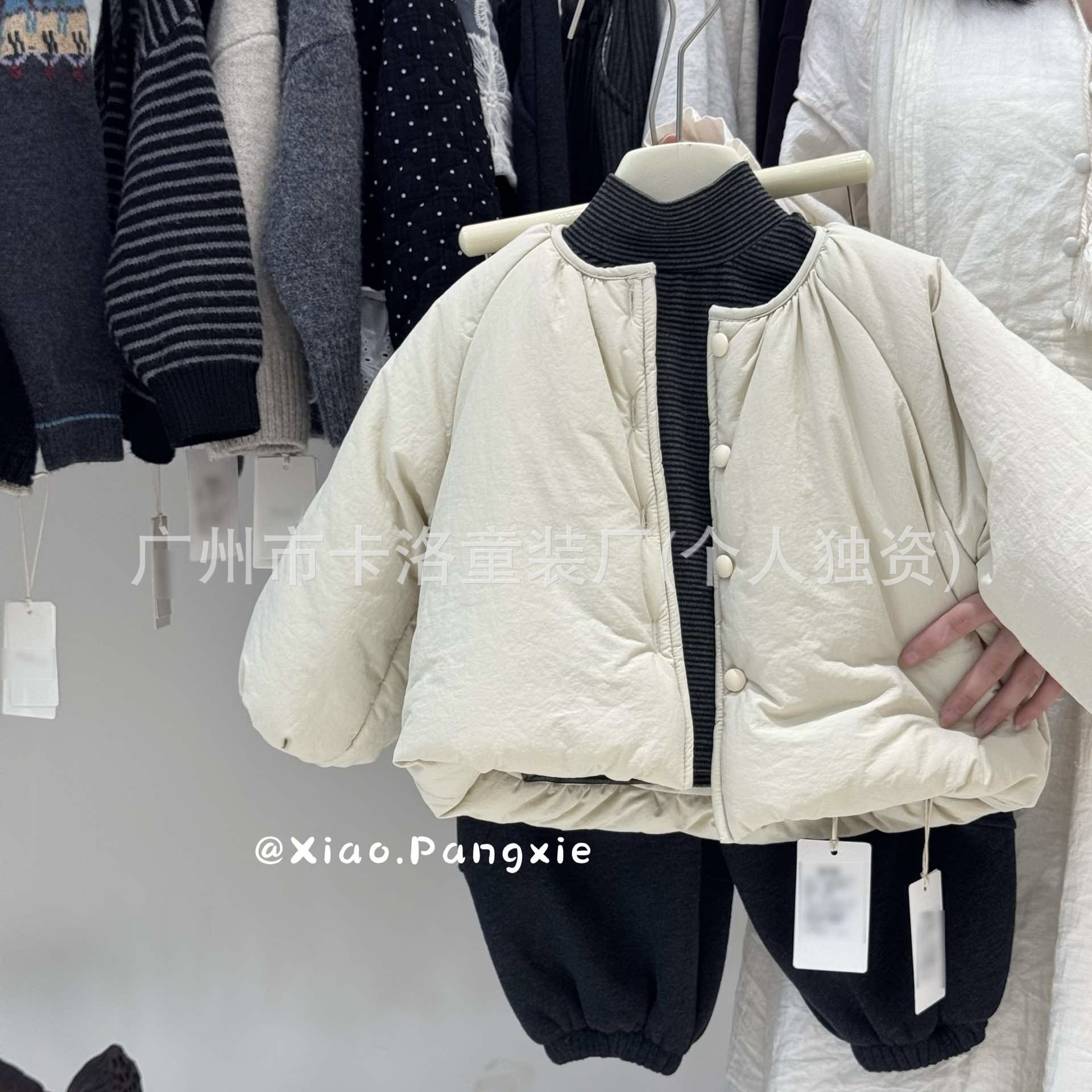 2024 New Fleece Pants for Kidsren in Autumn and Winter, Fashionable Plaid Loose Warm Pants for Boys and Girls, Winter Sweatpants