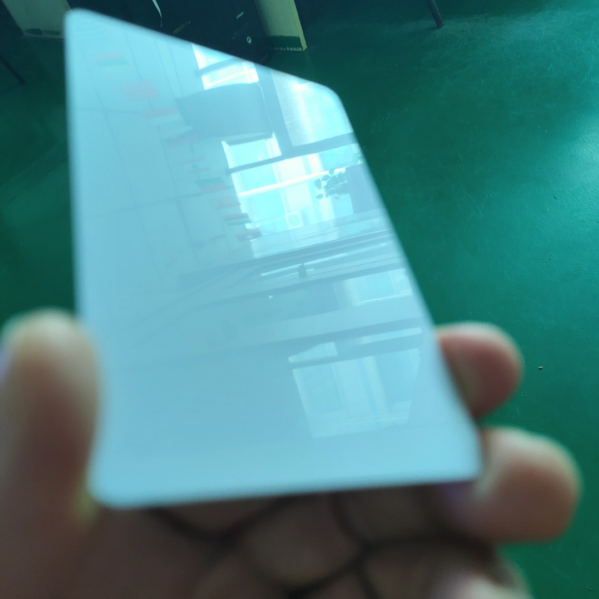 Ribbon card printing white card CR80 coated white card UV printing white card inkjet coating white card PVC white card