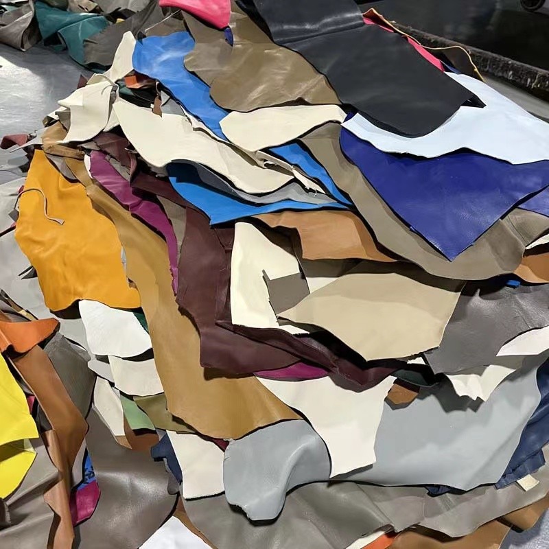 First Layer Cowhide Leather, Genuine Leather, Handmade DIY Leather Fabric, Vegetable Tanned Leather, Crazy Horse Leather, Shredded Leather Scraps