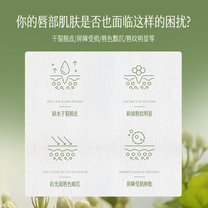 Moisturizing Lip Oil, Hydrating, Exfoliating, Preventing Dryness and Cracking, Transparent, Hydrating, Anti-Cracking, Nourishing, Brightening, Lip Gloss