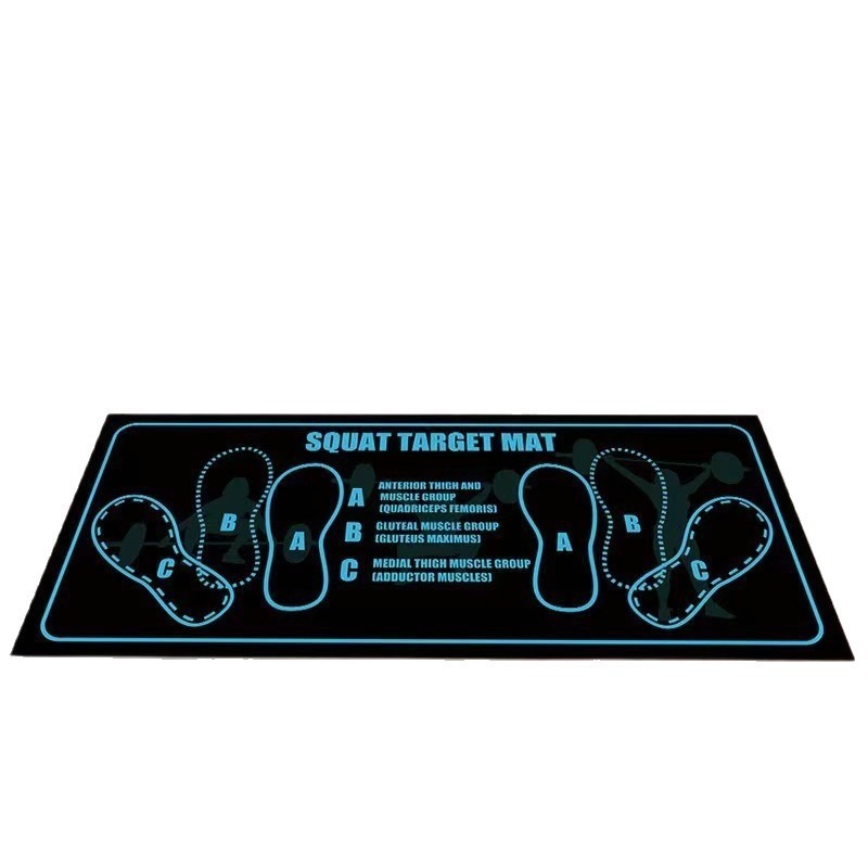 Cross-Border Hot-Selling Home Sports Squat Training Mat for Beginners to Practice Auxiliary Home Fitness Diatom Mud Crystal Velvet