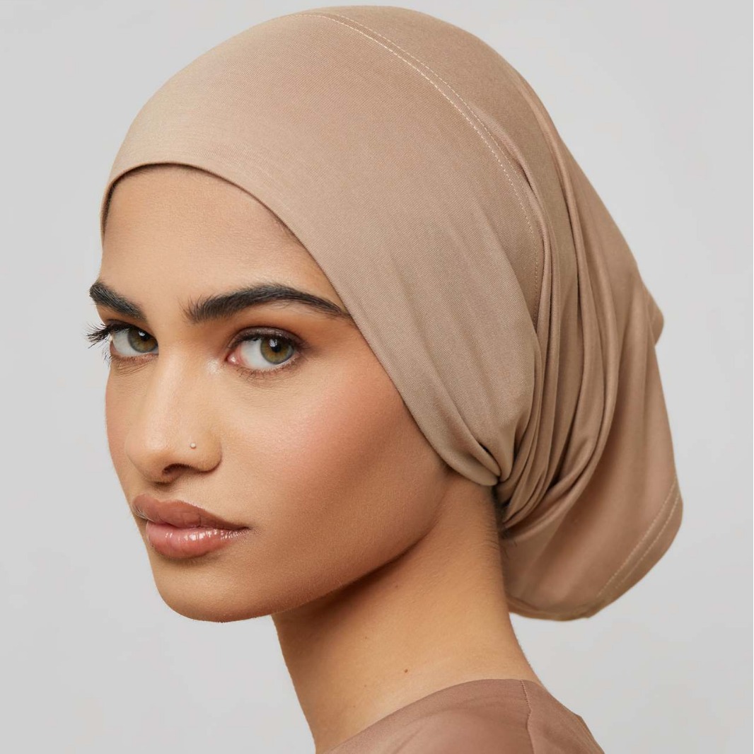 New Amazon AliExpress Modal mercerized cotton multi-color base cap jersey elastic chemotherapy cap straight cap