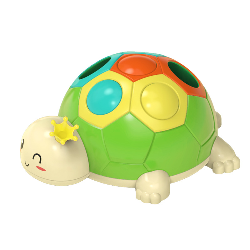 Finger turtle baby buckle hole toy baby grip training finger early education puzzle 1-3 years old toy