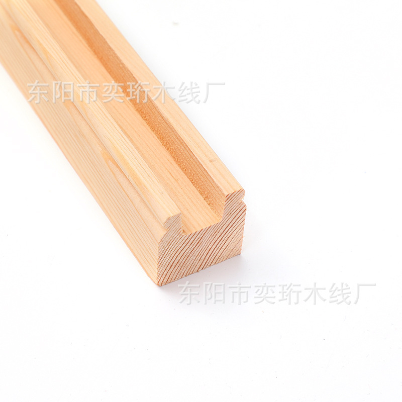 Wholesale photo frame hanging shaft solid wood line manufacturers directly supply ceiling cabinet door skirting door cover finished processing wood line