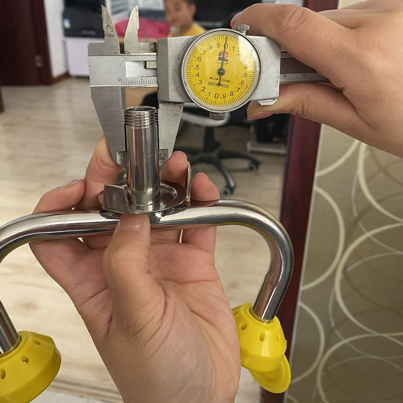 Yuexiang wholesale generation hair adjustable water pressure booster eyewash nozzle emergency stainless steel eyewash nozzle