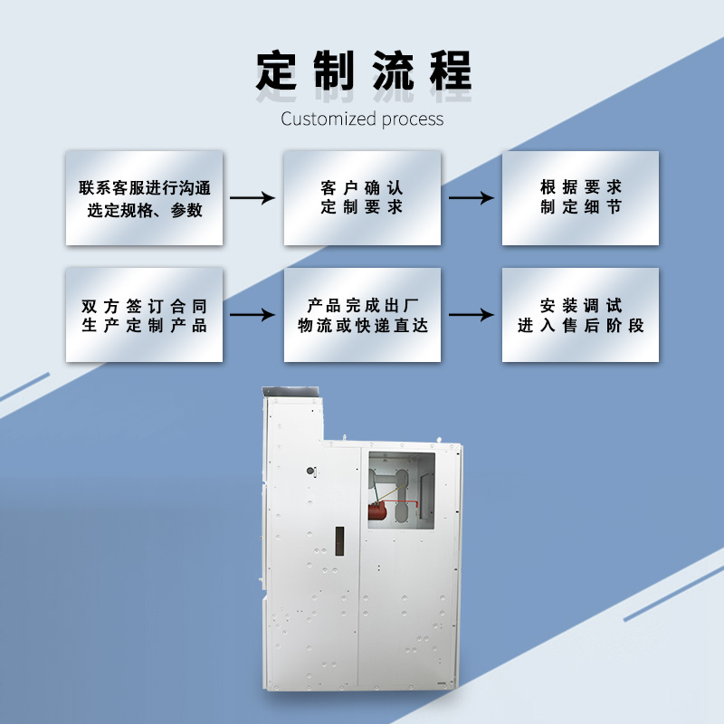 Kyn28A High Voltage Switchgear 10Kv Complete Distribution Box Medium Cabinet Switchgear Gas-Filled Cabinet Incoming and Outgoing Line Ring Network Cabinet