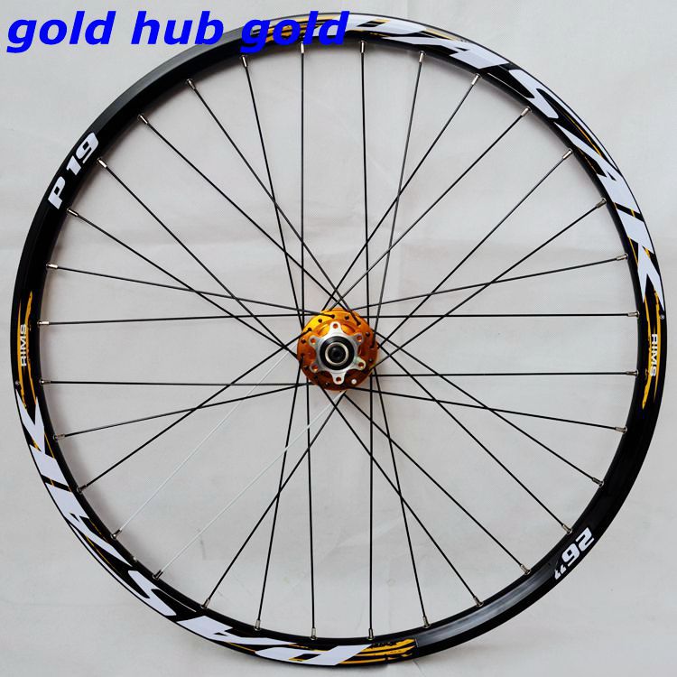 Two Peilin bearing disc brake 26/27.5/29 inch wheel set Mountain wheel set bicycle wheel set single front wheel