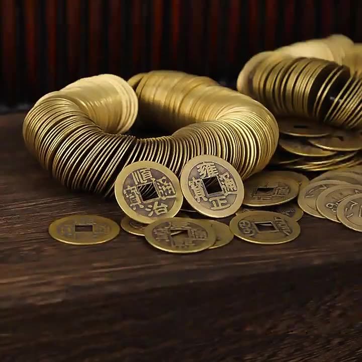 Настоящие медные монеты Пяти Императоров и десяти Императоров 2.3см 2.8см латунные монеты Пяти Императоров аксессуары производитель оптовая продажа древняя мелодия