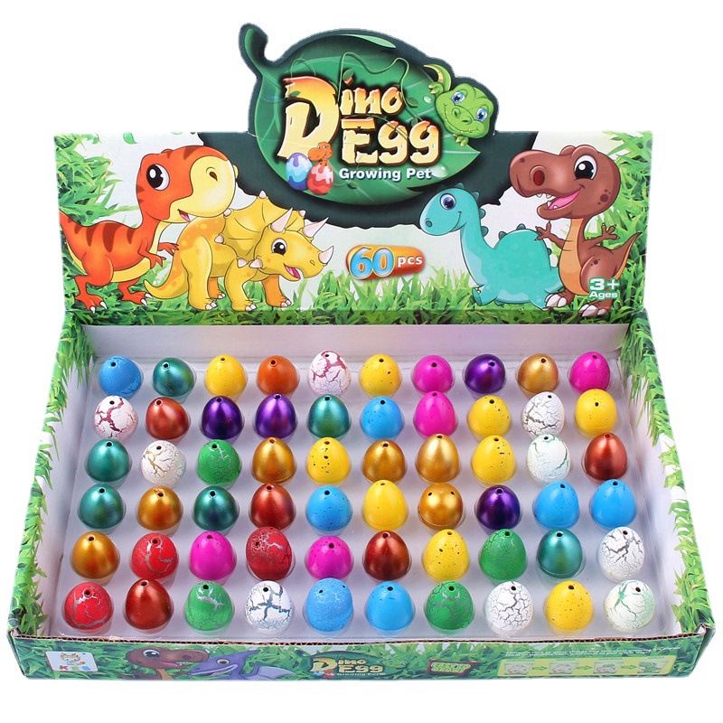 Оптовая кросс-бордерная креативная маленькая игрушка яйцо динозавра с пузырьковой водой для расширения, образовательные игрушки для детей