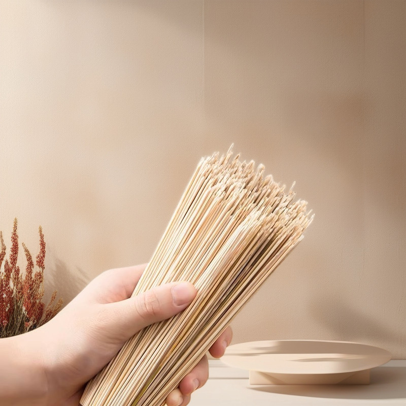 Bamboo Pot Brush Bold and Long Slant Brush Pan Oil-free Steel Ring Bamboo Brush Rice Brockbroom Cooking Bamboo Brush Brush Brush Pot for Restaurant