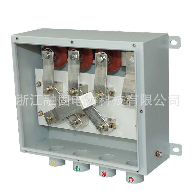 Supply Multi-specification non-standard stainless steel metal transfer box protective layer 10KV cable cross interconnection protection grounding box