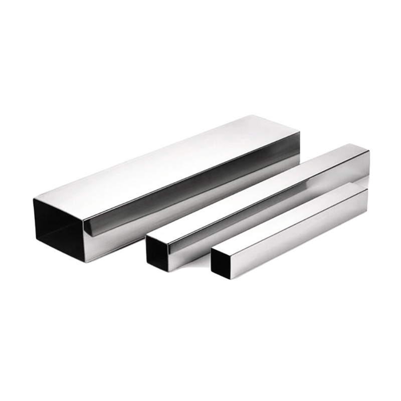 304 Stainless Steel Square Tube 316 Square Tube 201 Stainless Steel Square Tube Polished Brushed Stainless Steel Square Tube Hollow Tube