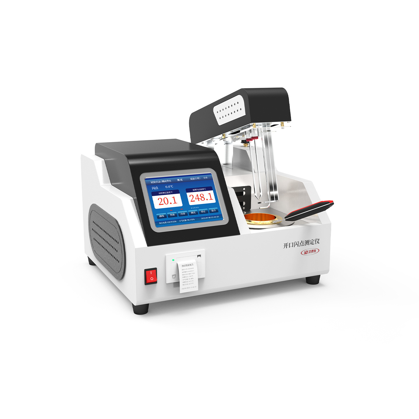 Fully Automatic Open Flash Point Tester to Detect Diesel Oil, Smooth Oil, Oil Flash Point Fuel Analyzer