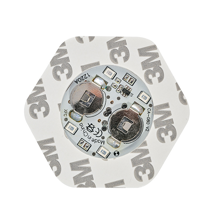 Cross-border LED luminous colorful wine cup mat wine bottle wine glass light luminous coaster sticker light