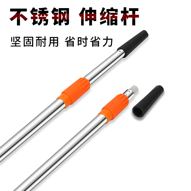 Kraftwell Silky Roller Brush, Dense Plush, Long Handle, Latex Paint Wall Painting Tool