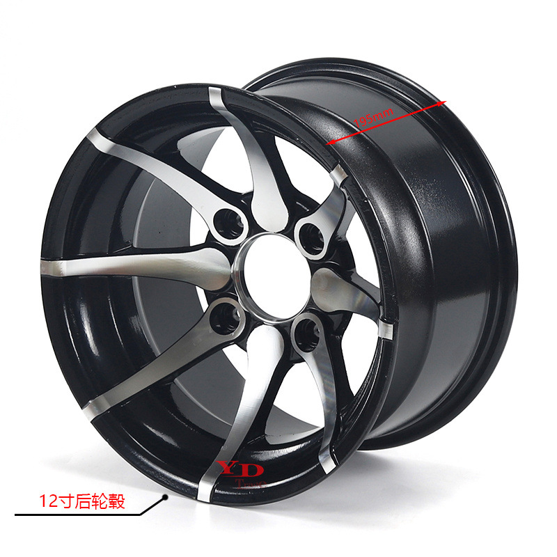 Atv Atv Off-Road Vehicle Kart 12inch Aluminum Alloy Wheel Hub 25X 8-14.5inch X 10-12inch Aluminum Wheel Rim