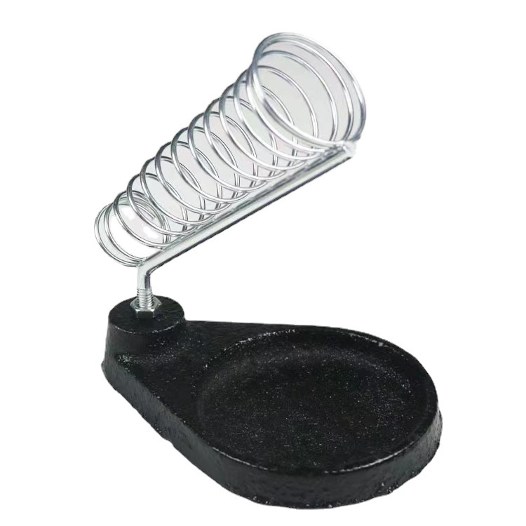 Factory wholesale No. 1 all-metal cast iron soldering iron rack cast iron soldering iron base round electric soldering iron rack wholesale