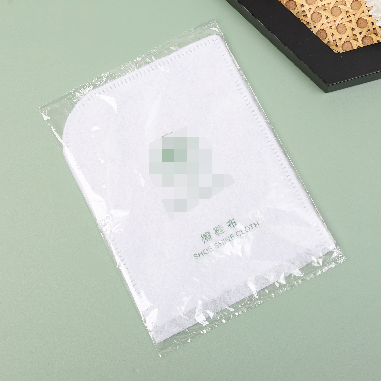 Five-Star Hotel Disposable Shoe Polishing Cloth, Enlarged Hand-Shaped Independent Bag Packaging, B&B Hotel Hospitality Shoe Polishing Paper