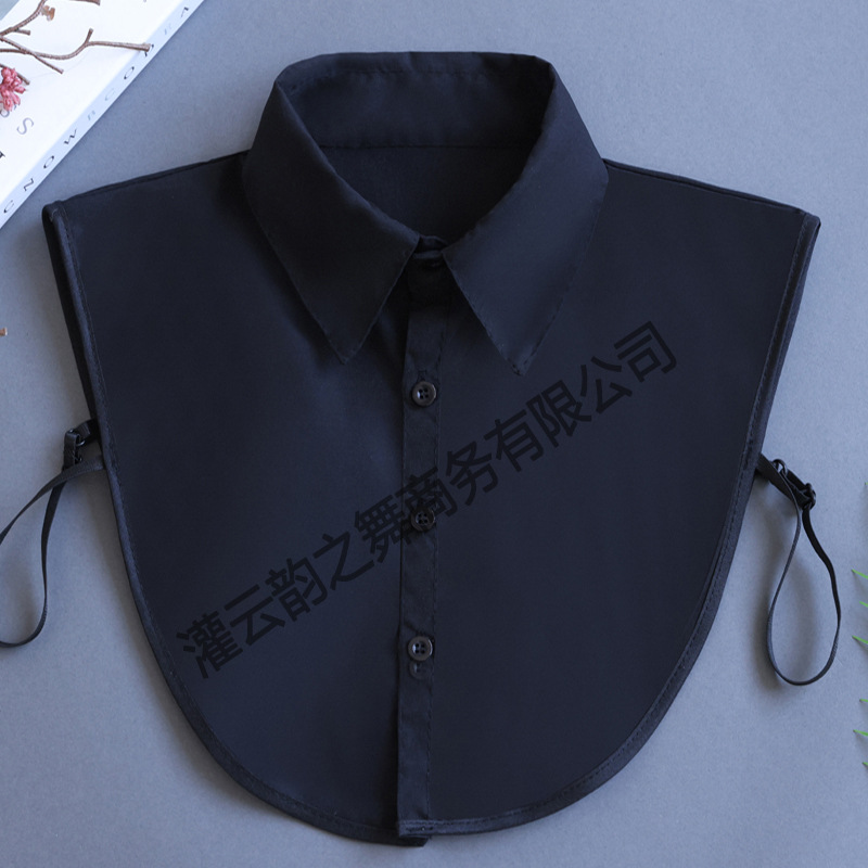 Universal Fake Collar for Men and Women, Formal Shirt Collar, Versatile Professional Workwear, Bank Tax, Autumn, Winter and Spring Matching Decorative Collar