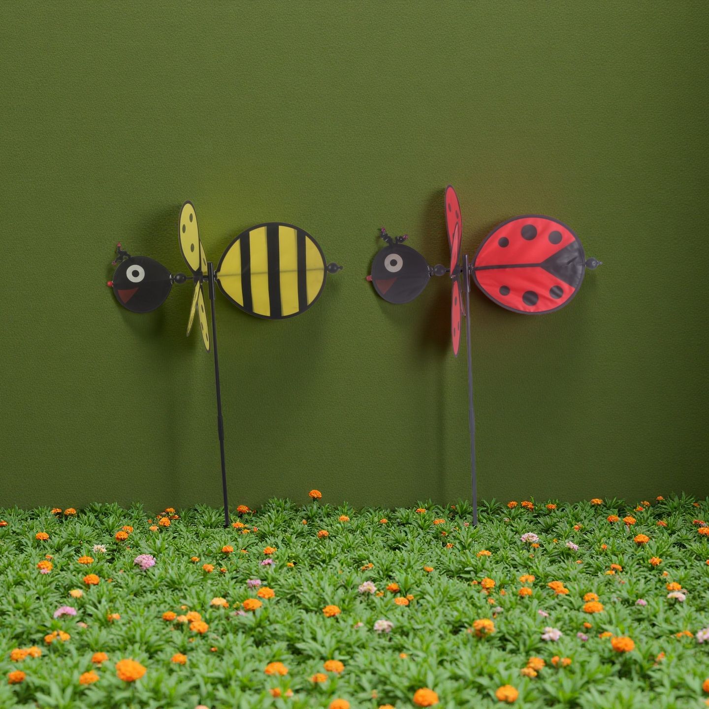 Детские игрушки с уличного прилавка, пчела, жук, ткань, стерео ветерок, уличное украшение, цветное, оптовая распродажа по специальной цене