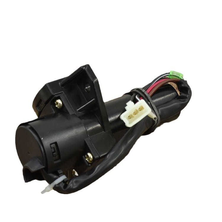 Motorcycle Tianjian 125 electric door lock full car lock ignition switch YBR Tianji set lock fuel tank cover side cover lock