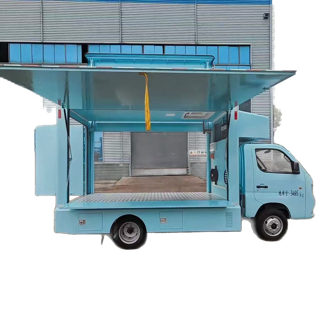 Manufacturer's Modified Breakfast Truck with License Plate, 1.5 Displacement, 113 Horsepower Breakfast Truck, National Vi Blue Plate Snack Truck
