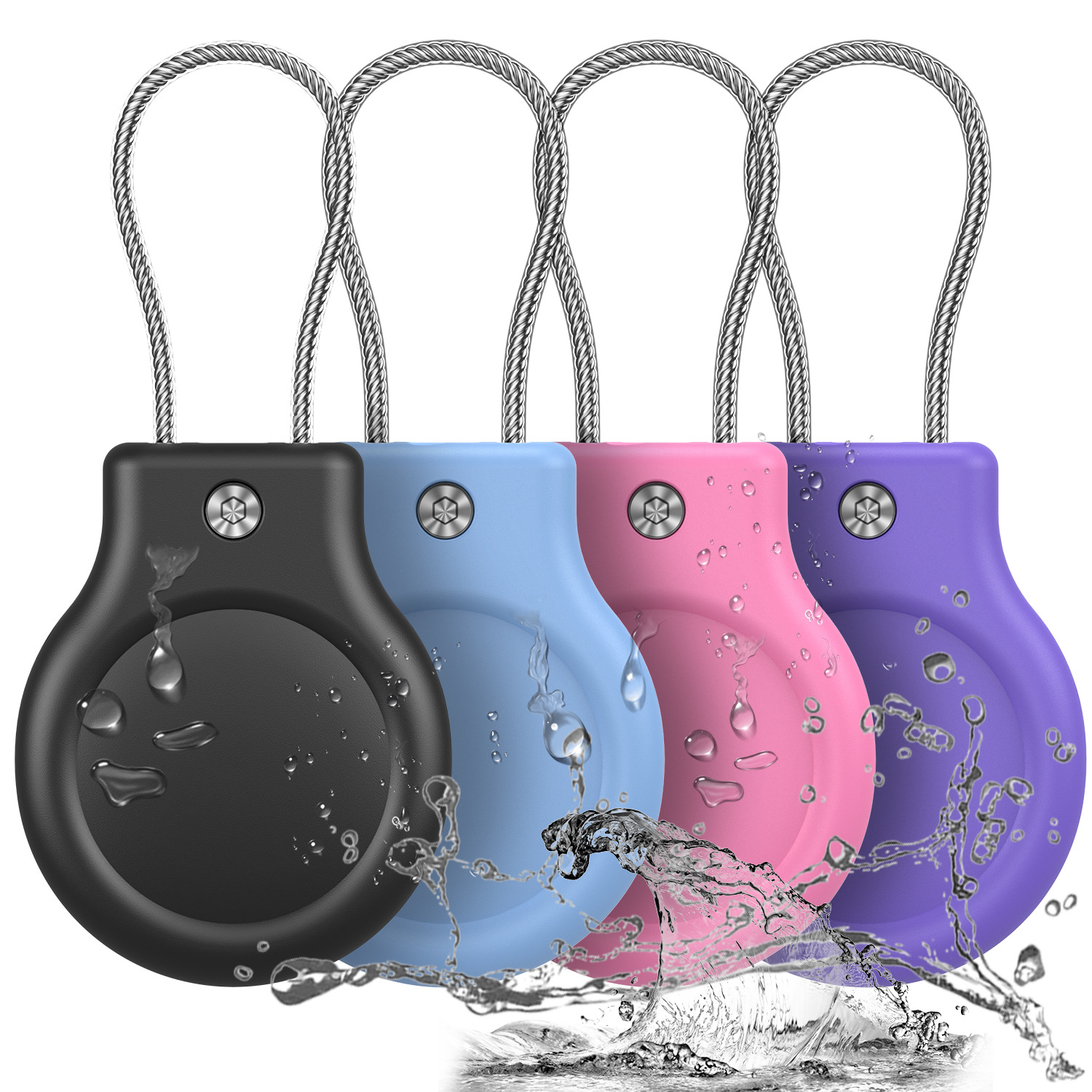 Защитный чехол для Apple AirTag, трекер, защита от потери, водонепроницаемый чехол