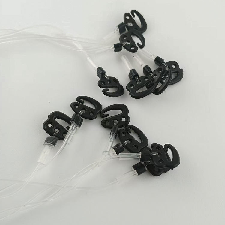 Fish Line Hair Curtain Hook Wig Human Hair Invisible Traceless Natural Long Curly Hair Length Adjustable DIY Wig Accessories