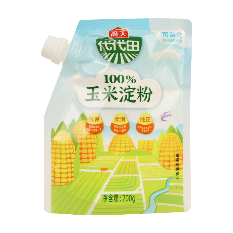 Postage Haitian Edible Grade I Corn Starch 200g Household Flour Millet Powder Cooking Thickening Baking Special