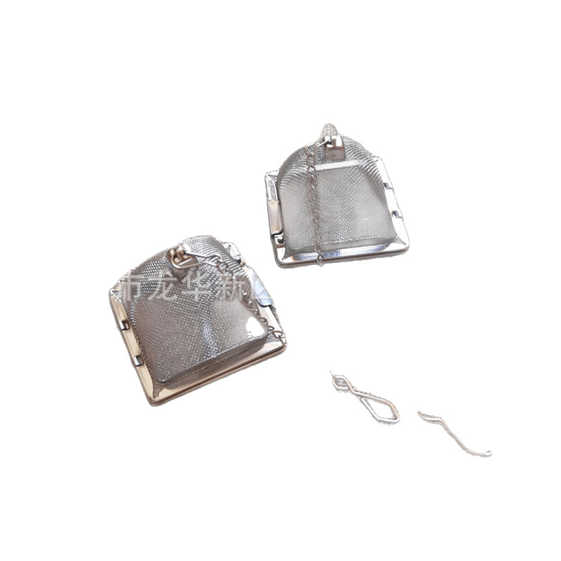 304 Stainless Steel Chain Pyramid Filter Mesh Seasoning Marinade Basket Pig Tripe Chicken Pepper Cage