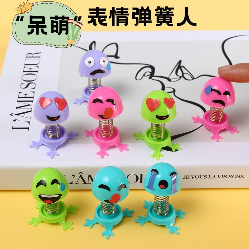 Прыгающий человечек, эльф, подарок для детей, игрушка для снятия стресса, креативный пружинный человечек, игрушка для детского сада