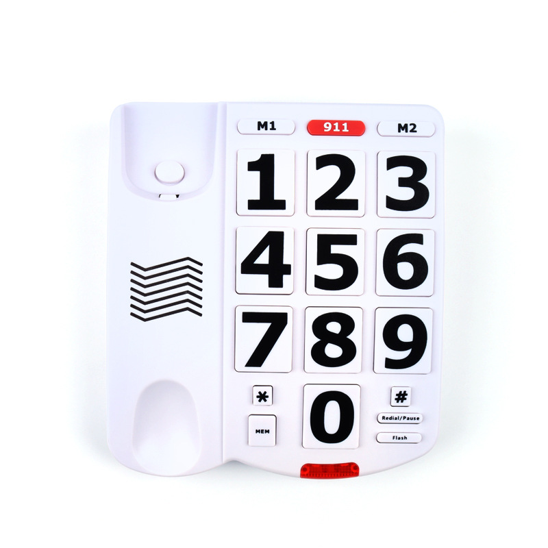 Old People's Congress button telephone hotel office home fixed telephone office dial-up battery-free landline wholesale