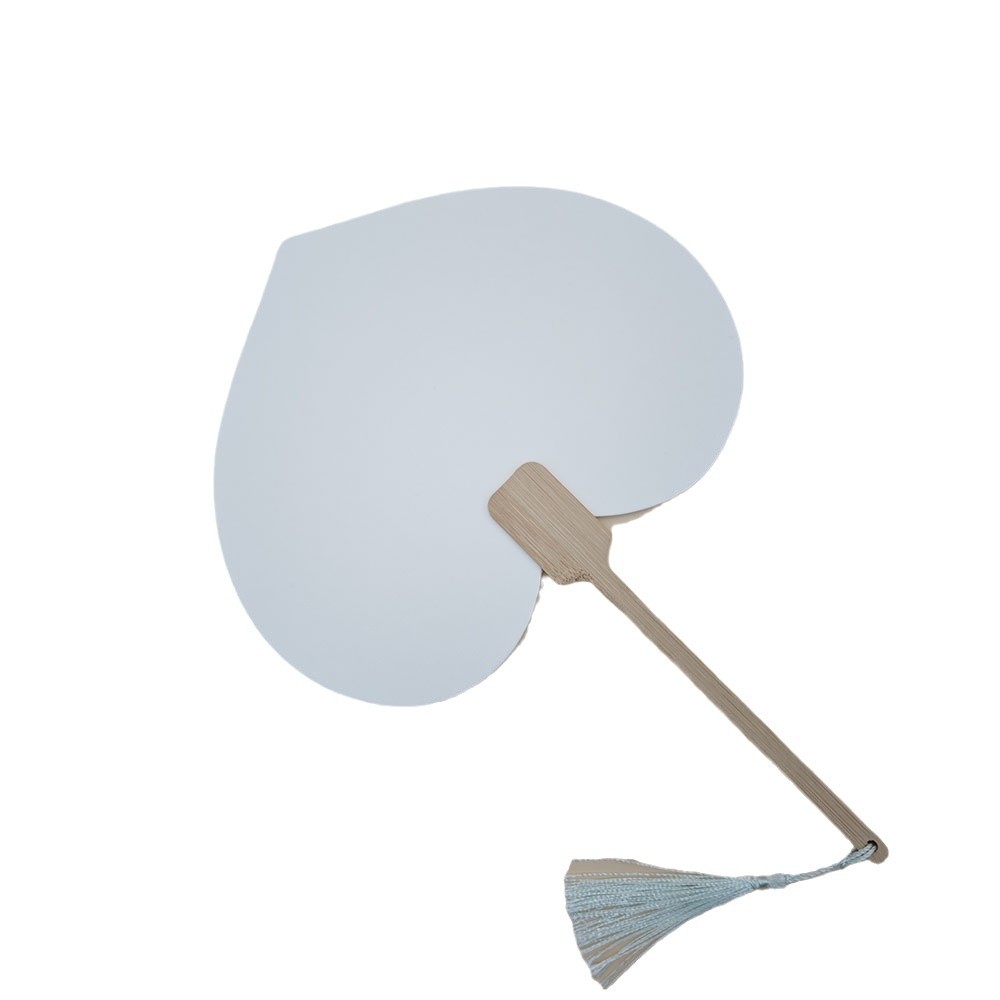 Customized Lacquer Fan Double-Sided Blank Finished Fan DIY Round Fan Thickeneded Cooked Rice Paper Fan Handmade Fan Ink Painting Ancient Style