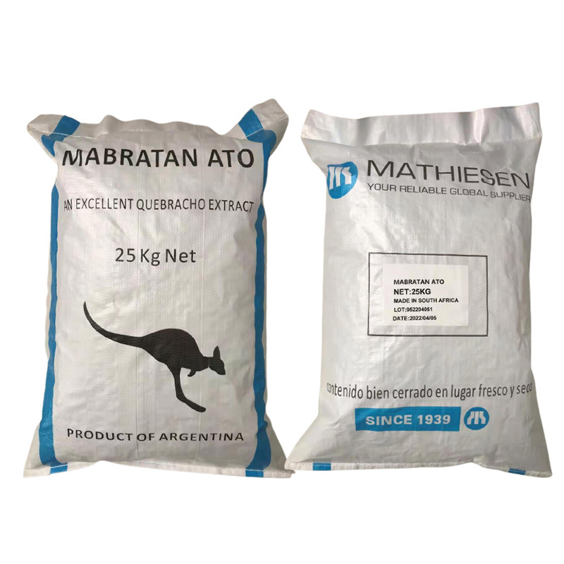 Hardwood Tannin Mabratan Ato Corrugated Paper Adhesive Mineral Processing Inhibitor Drilling Mud Diluent