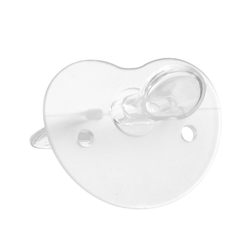 Source Factory Full Liquid Silicone Thumb Type Nipple Type Infant and Toddler Sleeping Full Silicone Pacifier
