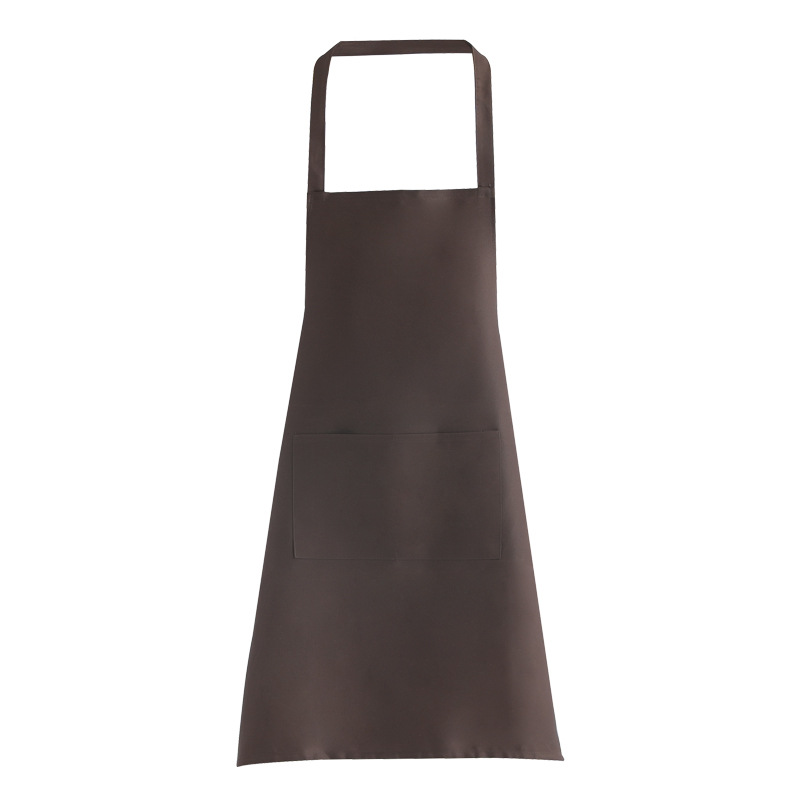 Factory wholesale apron custom printed logo fixed map work clothes promotional gifts kitchen advertising printing waist adult