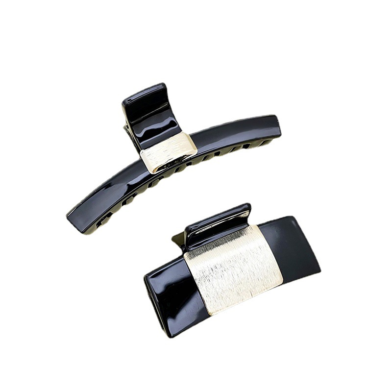 Xinmei Jewelry Processing Customized Acetate Acrylic Hair Accessories Customized Hairpins with Pictures and Samples Clip Shark Clip Proofing