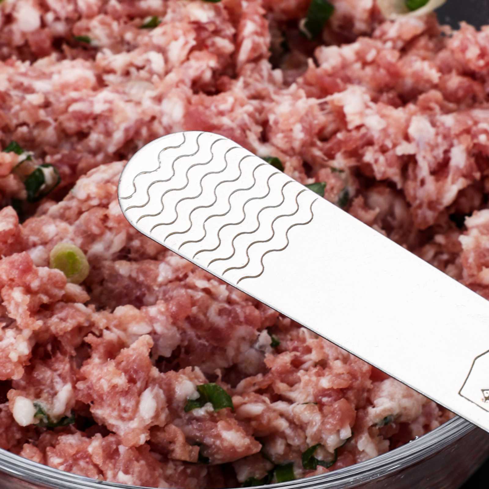 Stainless Steel Dumpling Filling Spoon Stirring Household Chaotic Dumpling Tool Stuffing Shovel Stuffing Picking Spoon