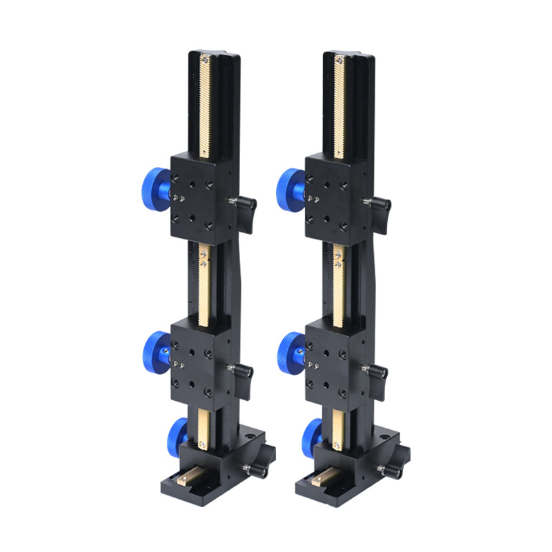 Optical Visual Screening Machine Ccd Bracket Xz Axis Dovetail Groove Horizontal Adjustable Platform Industrial Camera Adjustment Bracket