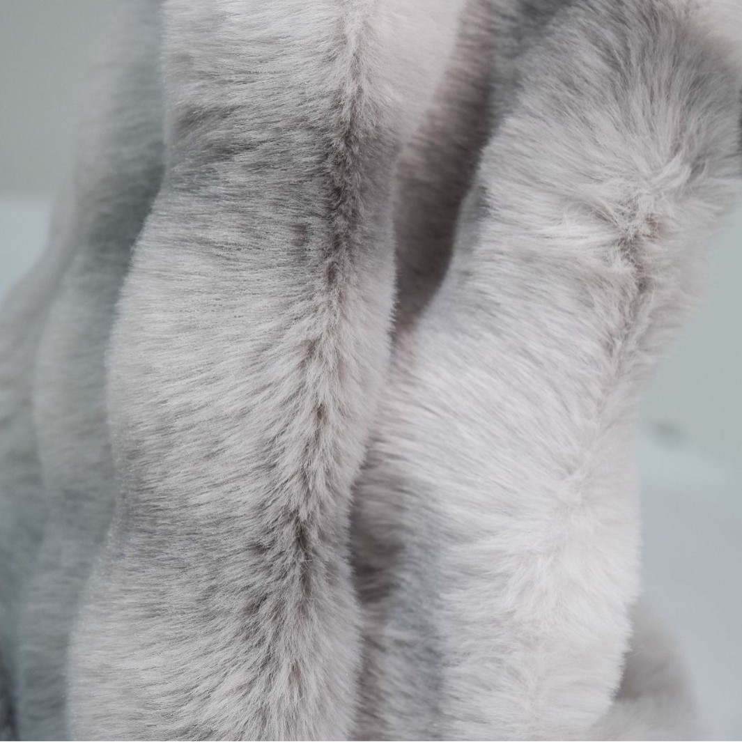 Imitation Tie-Dye Large Rabbit Fur Bubble Fabric, Imitation Rabbit Fur Clothing, Bags, Carpets, Pillows, Artificial Fur, Eco-Friendly Polyester