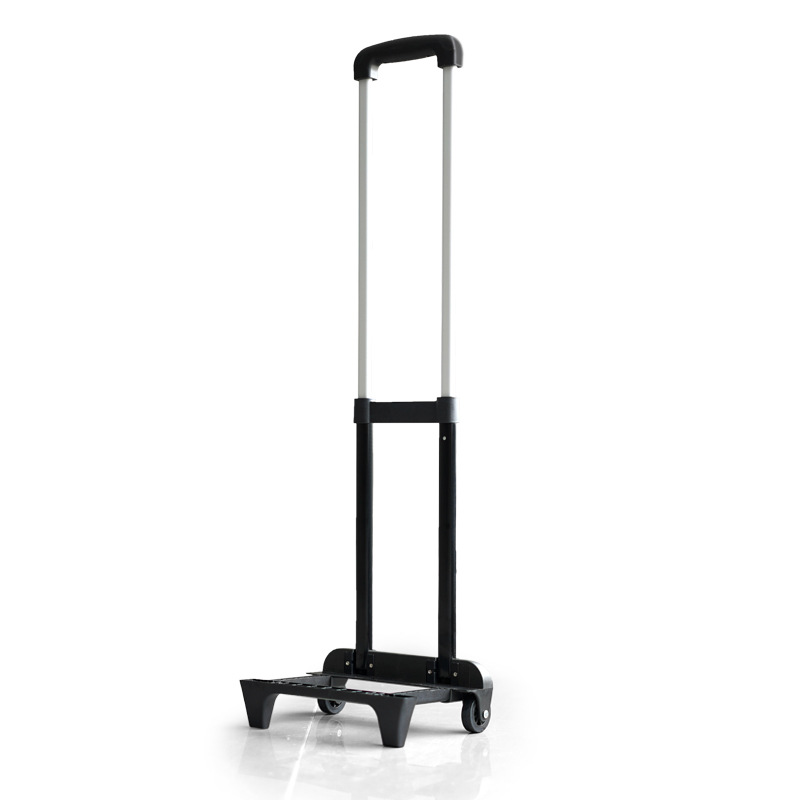Exhibition Trolley Suitcase Bag Trolley Rack Portable Labor-Saving Household Universal Wheel Built-In Telescopic Detachable Trolley
