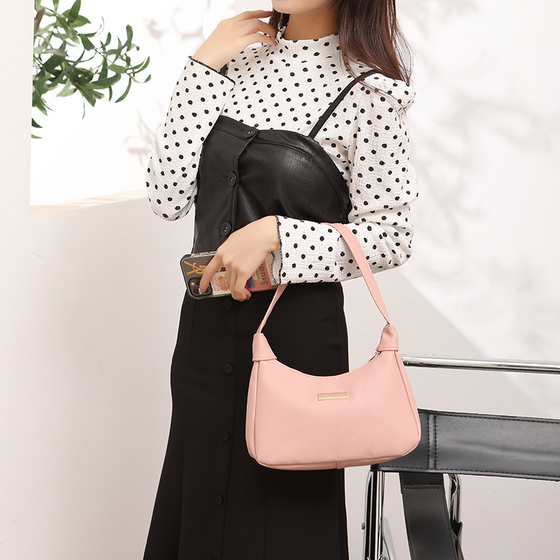 Women's Versatile Shoulder Bag 2023 New Underarm Bag Shoulder Bag Large Quantity High-End Women's Bag