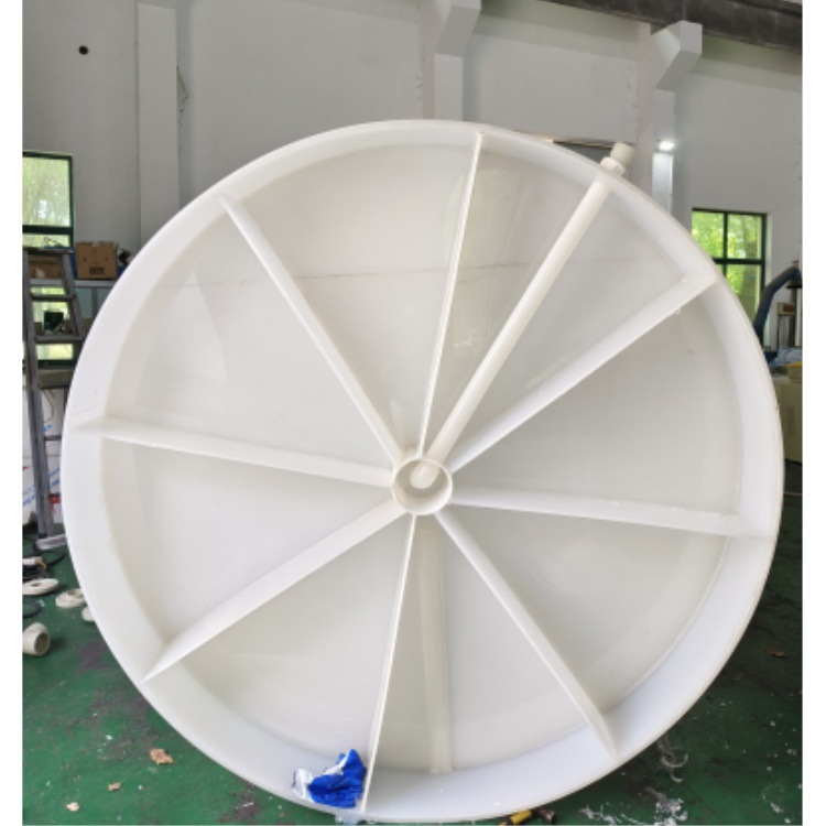 White Color Storage Tank Plastic Material Anti-Corrosion Properties Pph Mixing Tank Chemical Container Produced by Maojia