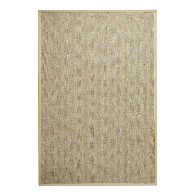 Sisal Carpet Gray Herringbone Pattern Chinese Style Living Room Bedroom Herringbone Pattern Tea Room Zen Model Room Straw Floor Mat