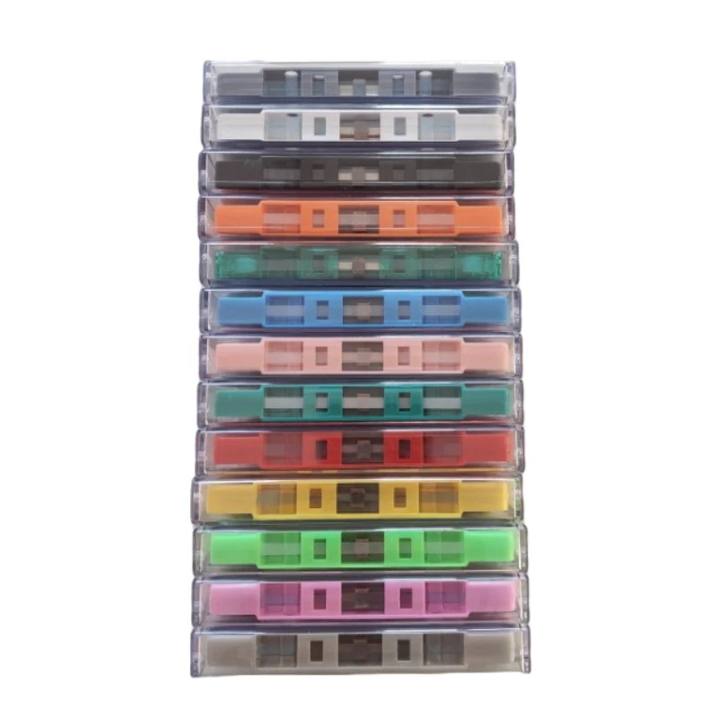 New Color Tape 45/90 Minute Blank Tape Repeater Walkman Tape Cassette Retro Tape