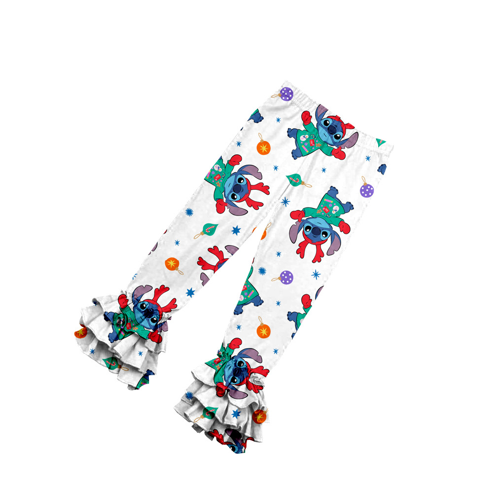 High-Quality Foreign Trade Children's Clothing Printed Children's Cute Creative Custom Autumn Trousers